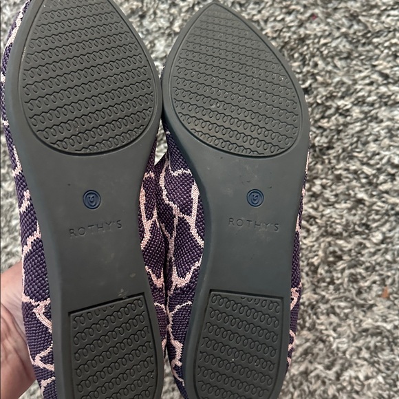 Rothy’s Purple Orchid Giraffe Points 10.5 - Picture 4 of 5